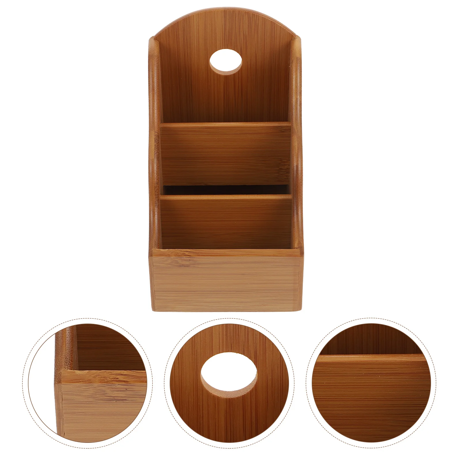 Бамбуковый настольный органайзер - Фотография_5