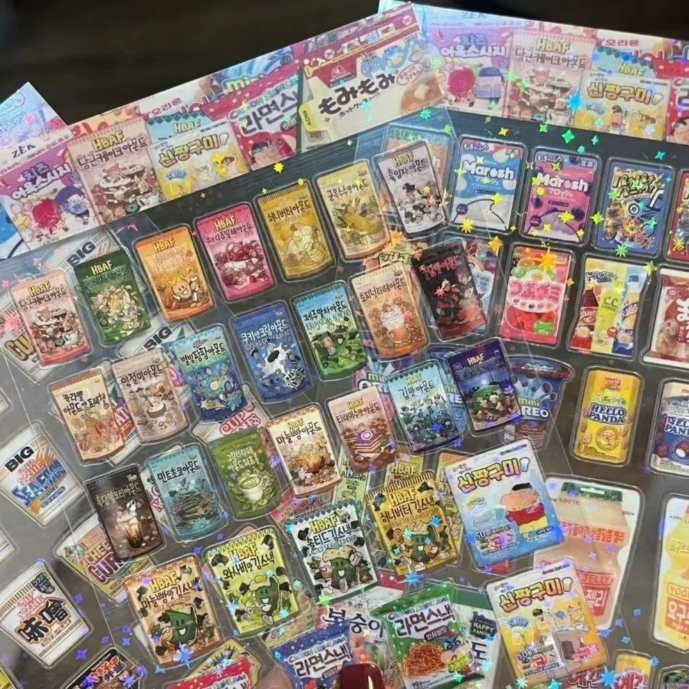 Наклейки для упаковки закусок и продуктов питания для телефона - Фотография_3