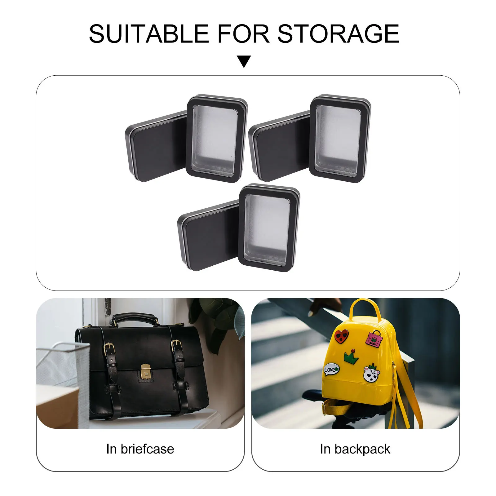 Жестяная коробка для хранения карт - Фотография_3