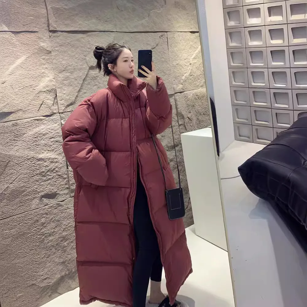 Новые зимние пуховые хлопковые длинные парки x-long - Фотография_2