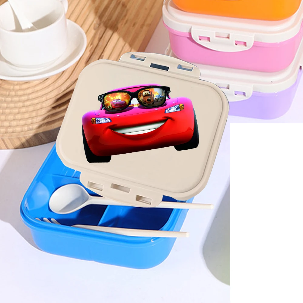 Синий ланч-бокс disney cars - Фотография_2