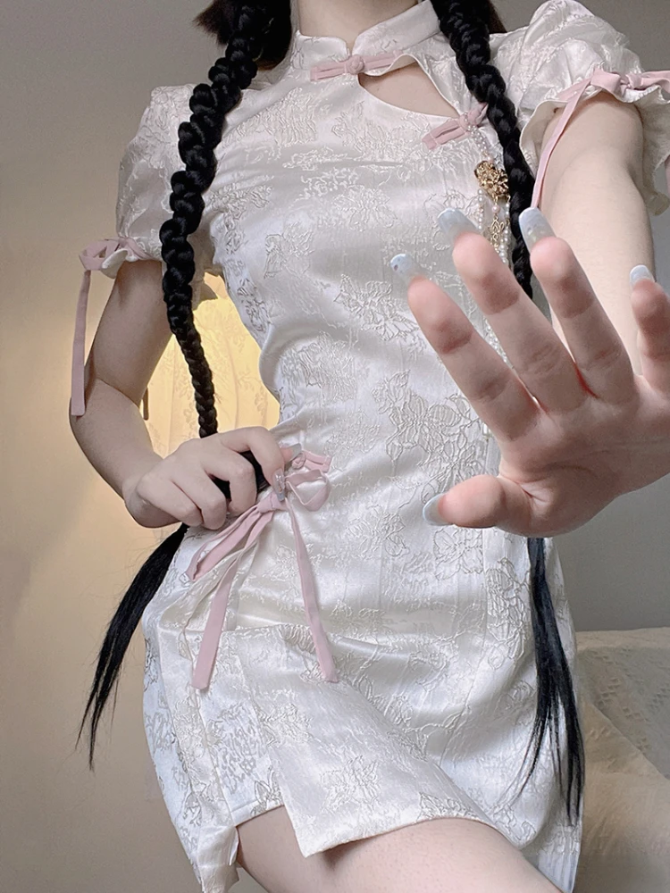 Платье cheongsam в стиле харадзюку - Фотография_5