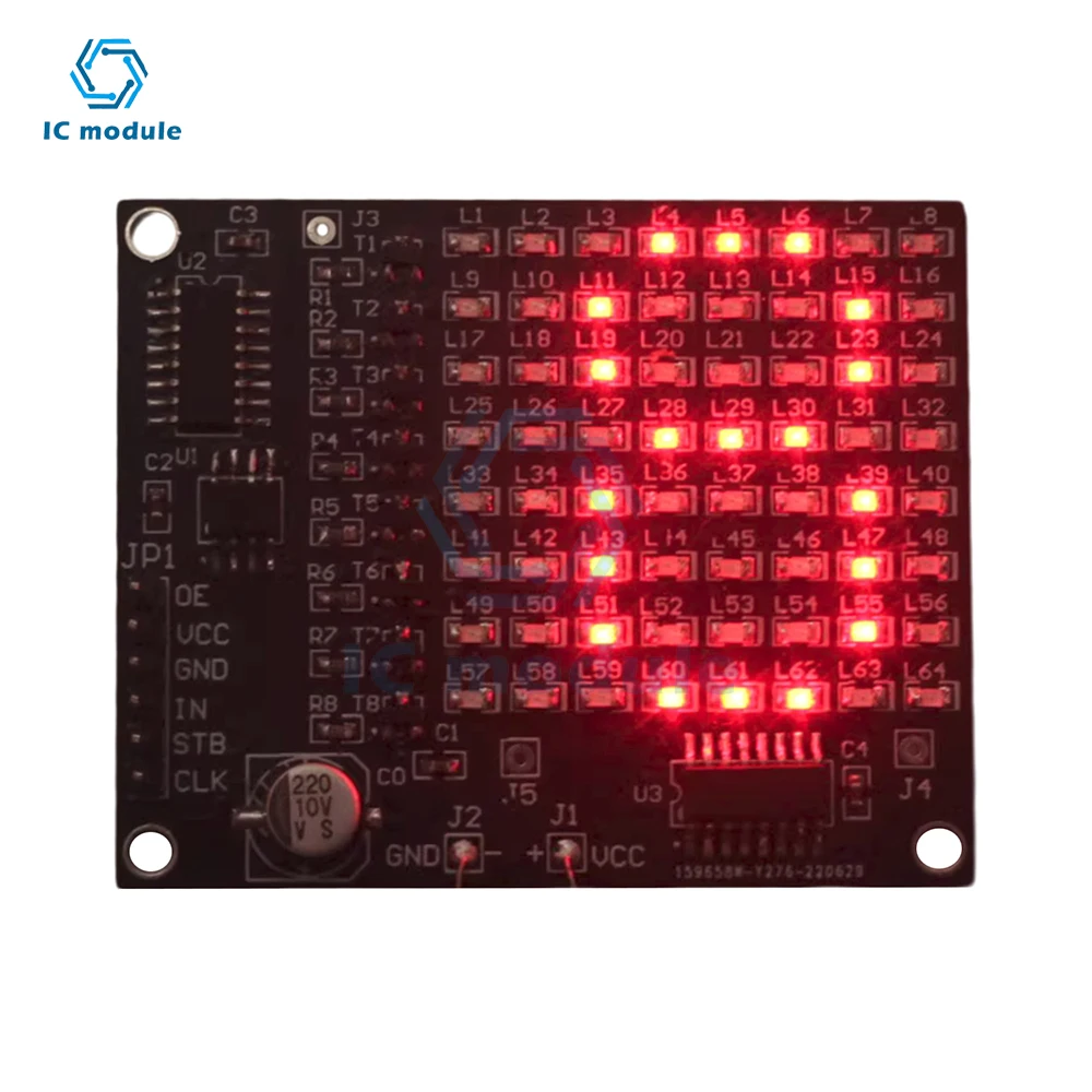 Красный дисплей светодиодный smd - Фотография_4