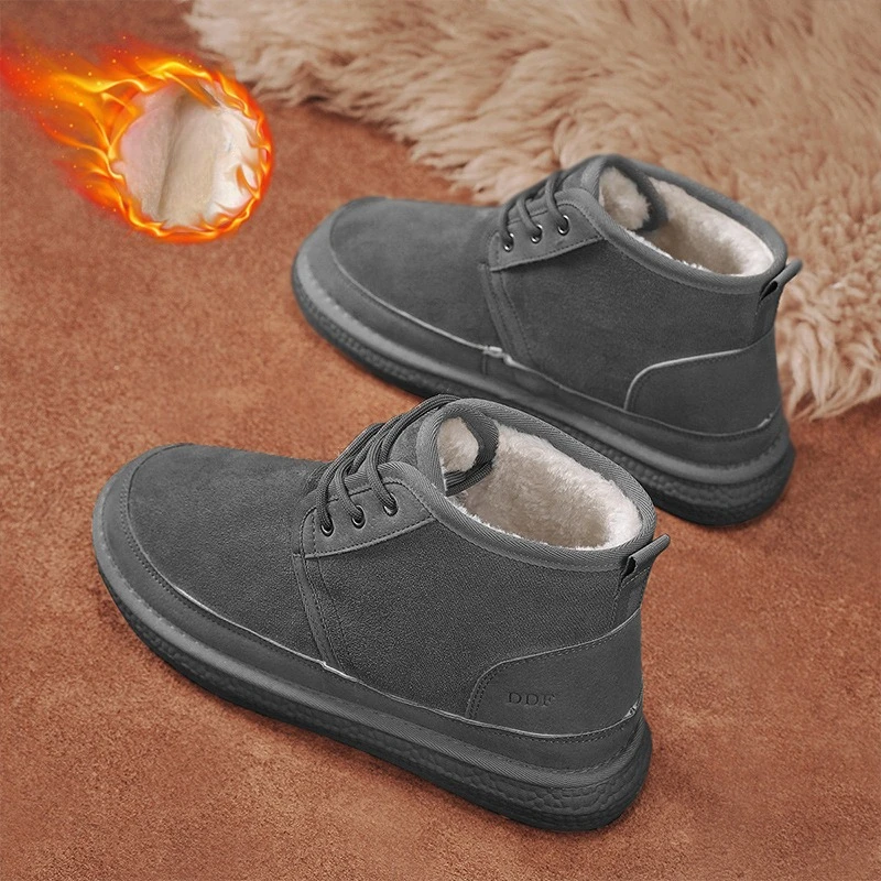 Зимние высокие мужские ботильоны - Фотография_3