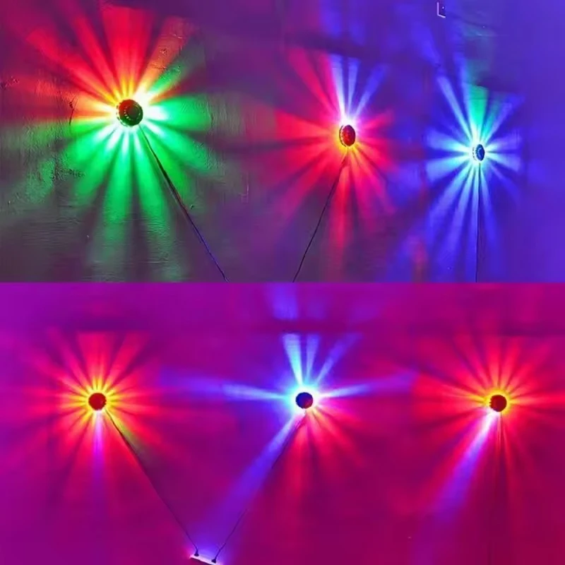 Красочные диско-огни 48led rgb - Фотография_3