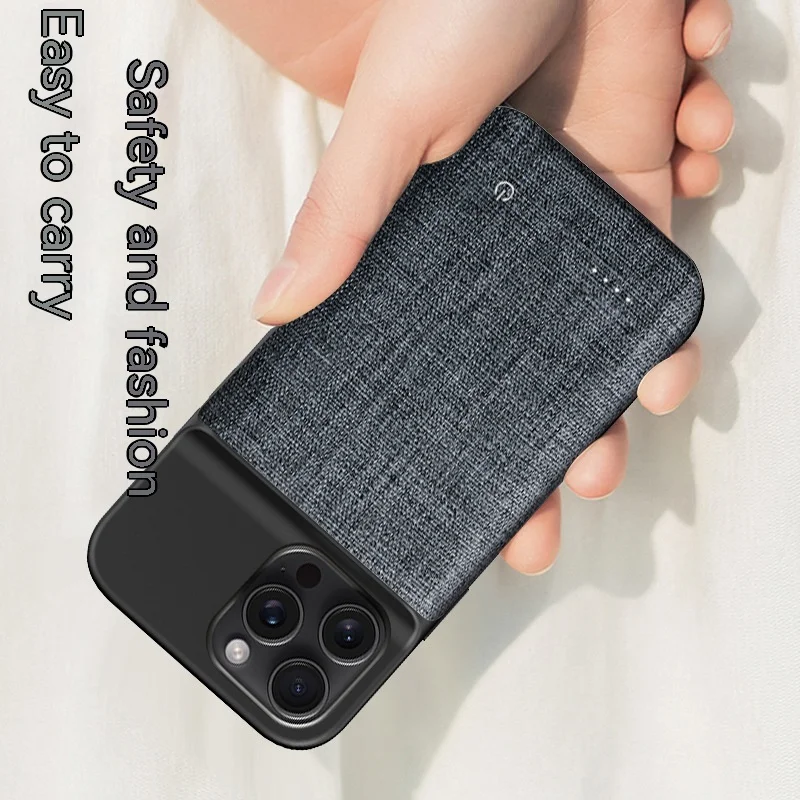 Чехол для аккумулятора для iphone 15 pro max 13 14 pro 12 - Фотография_5