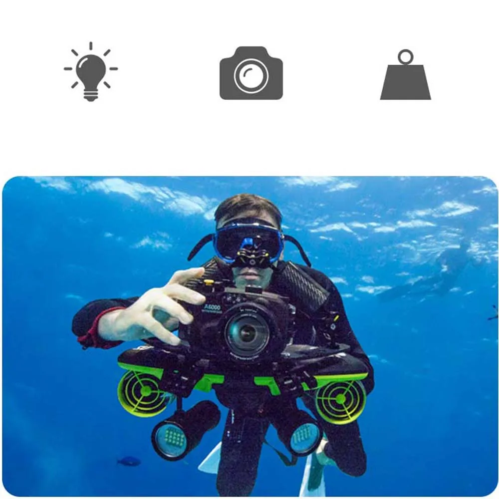 Дайвинг морской скутер водный прохладный - Фотография_3