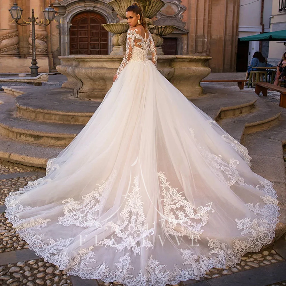 Fl&aevve свадебное платье русалки - Фотография_2