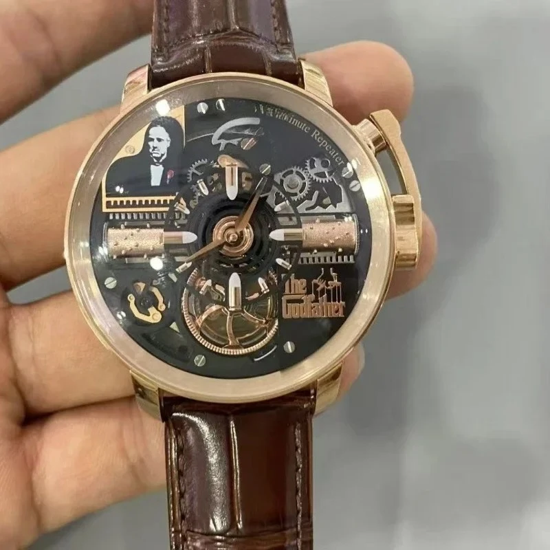 Мужские механические часы с турбийоном - Фотография_2