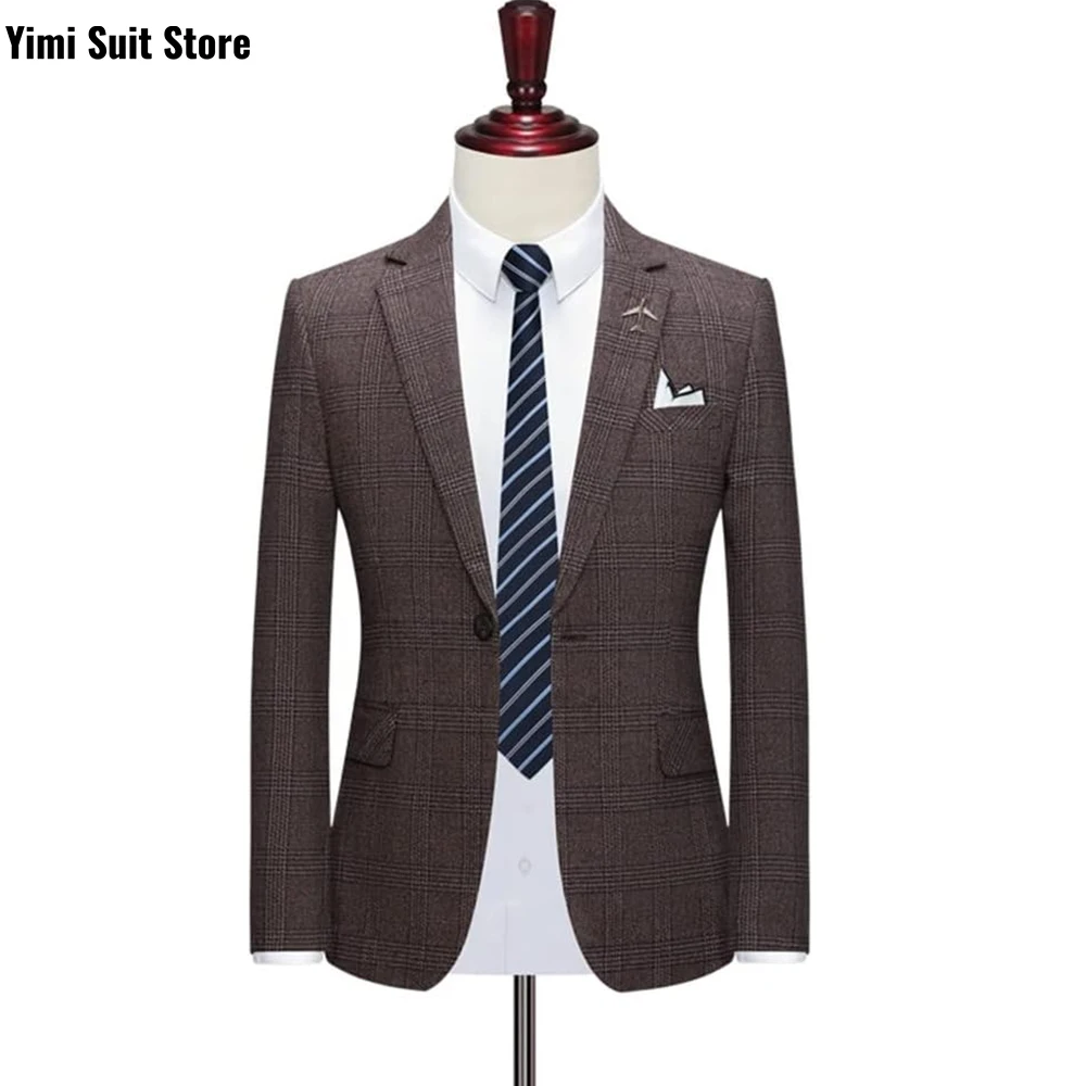 Мужской костюм в клетку - Фотография_2