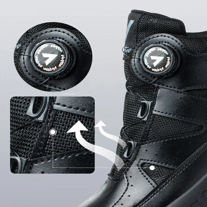 Мужские защитные ботинки бренда waliantile со стальным носком - Фотография_6