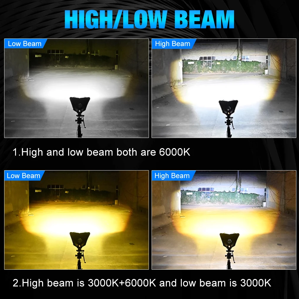 H6 ba20d led h4 светодиодная лампа - Фотография_5