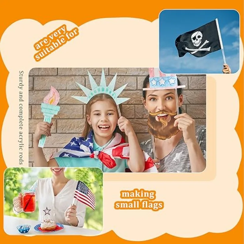 10-дюймовый акриловый стержень диаметром 3/8 дюйма - Фотография_2