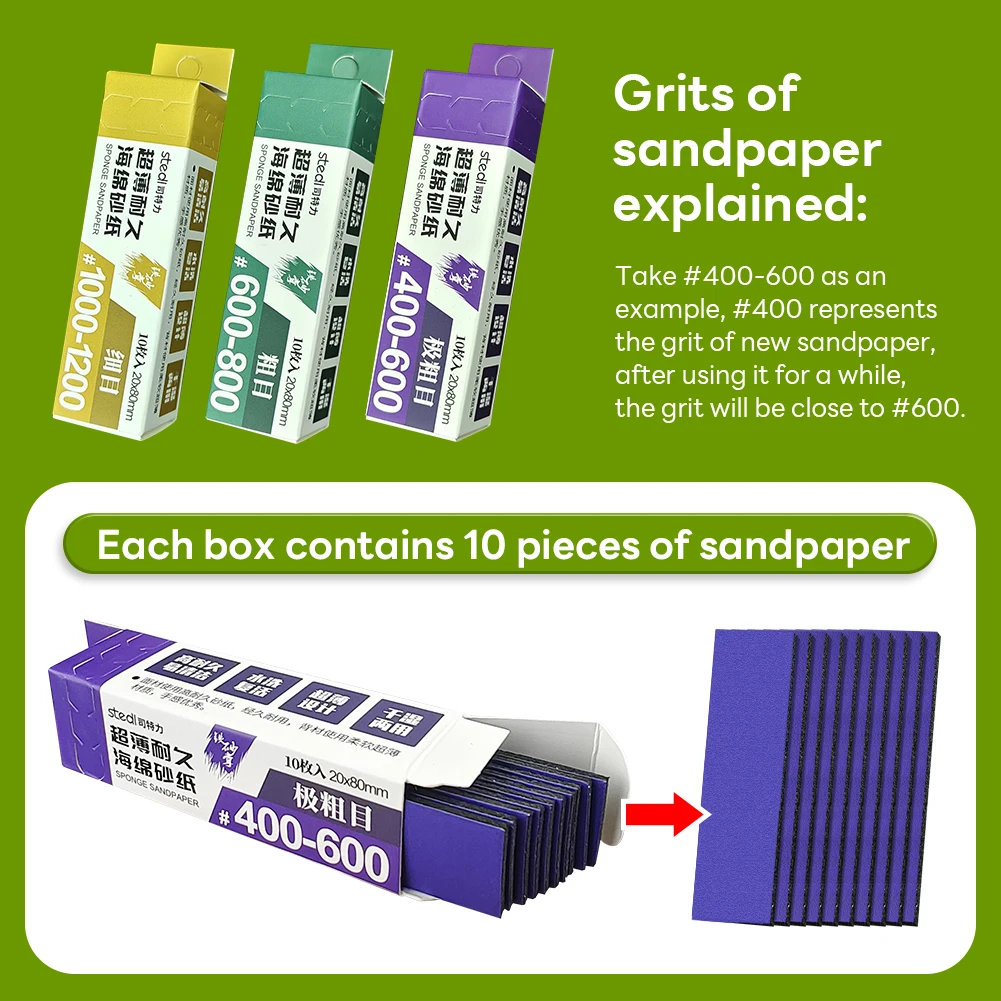 Шлифовальная губка stedi для модельного здания - Фотография_3