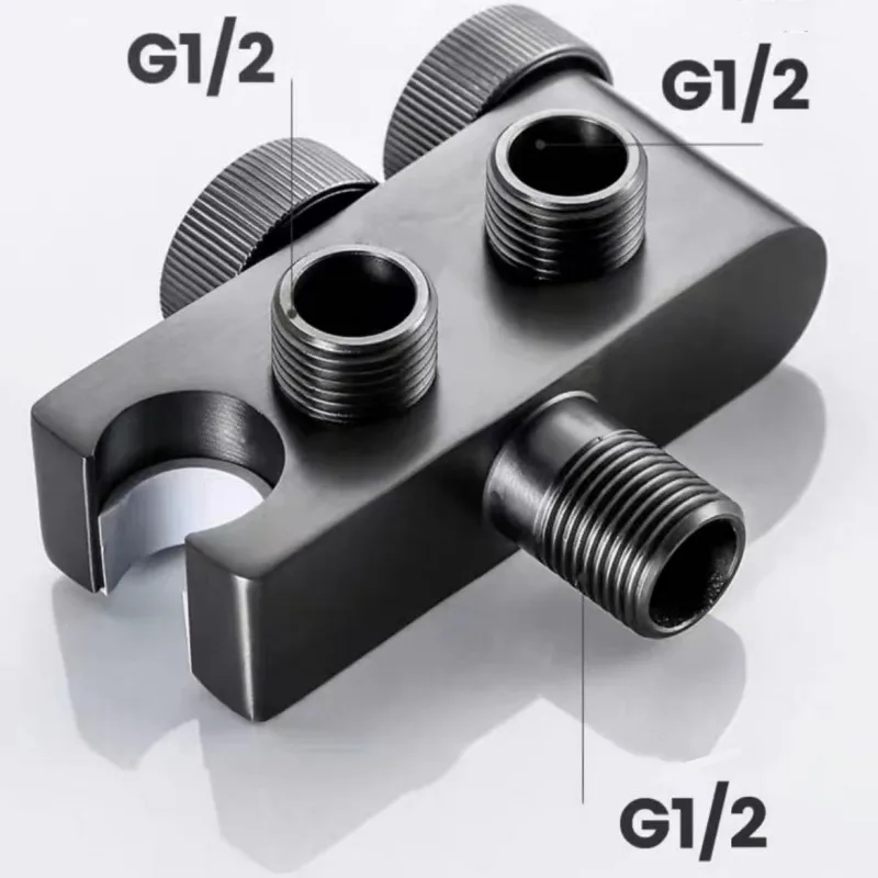 Серебряный смеситель для биде с ручным распылителем - Фотография_4