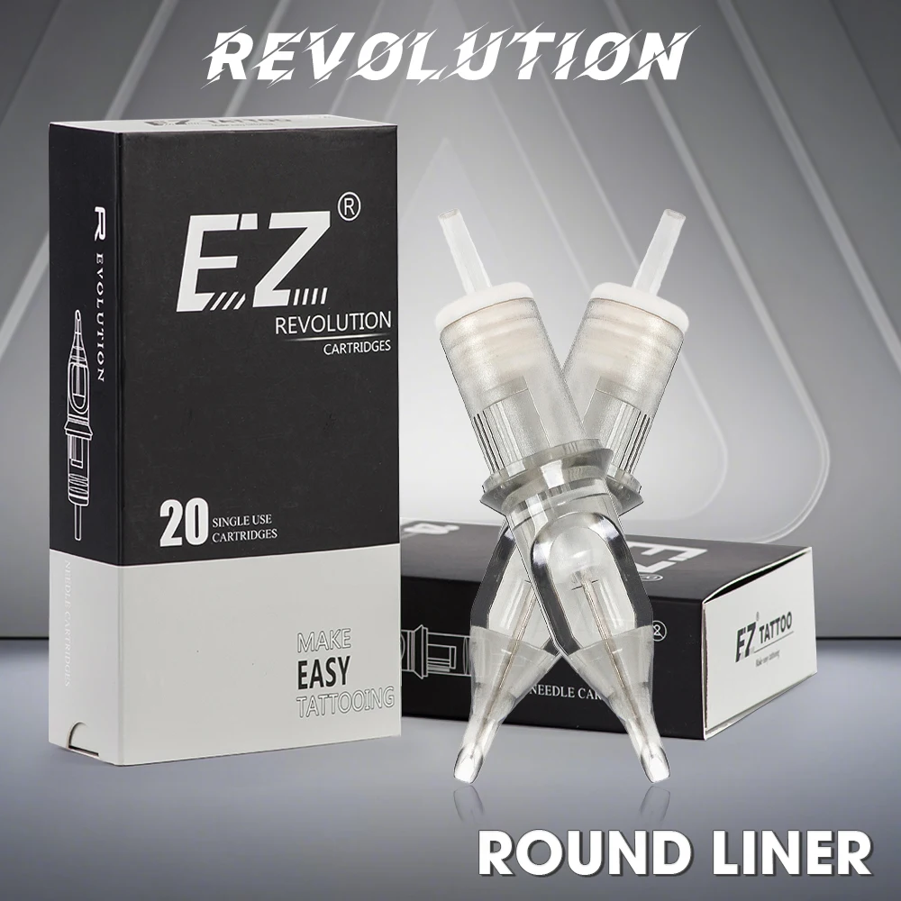 Rc0803rlt ez revolution иглы для тату-картриджей с круглым вкладышем