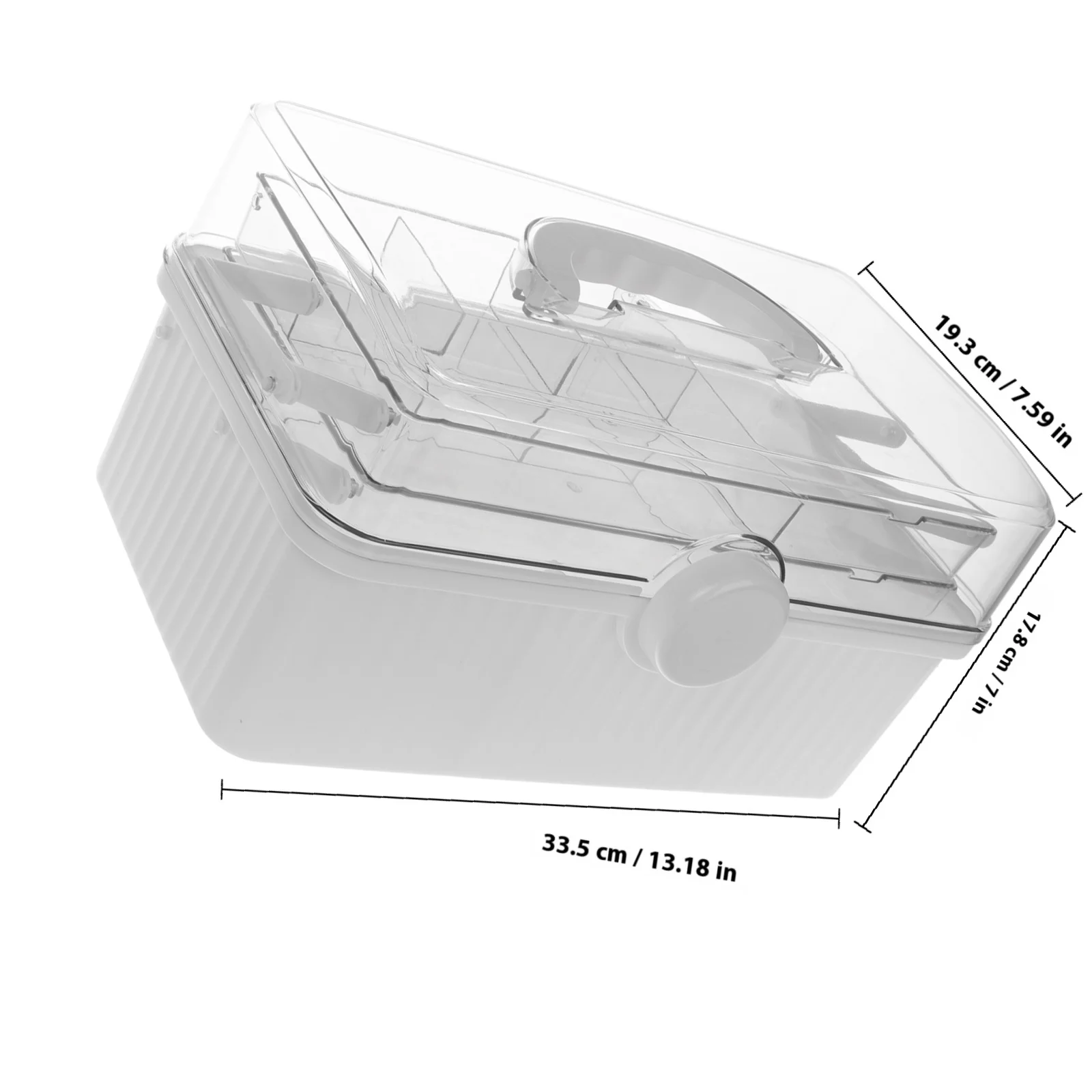 Портативная медицинская коробка для хранения с ручкой - Фотография_2