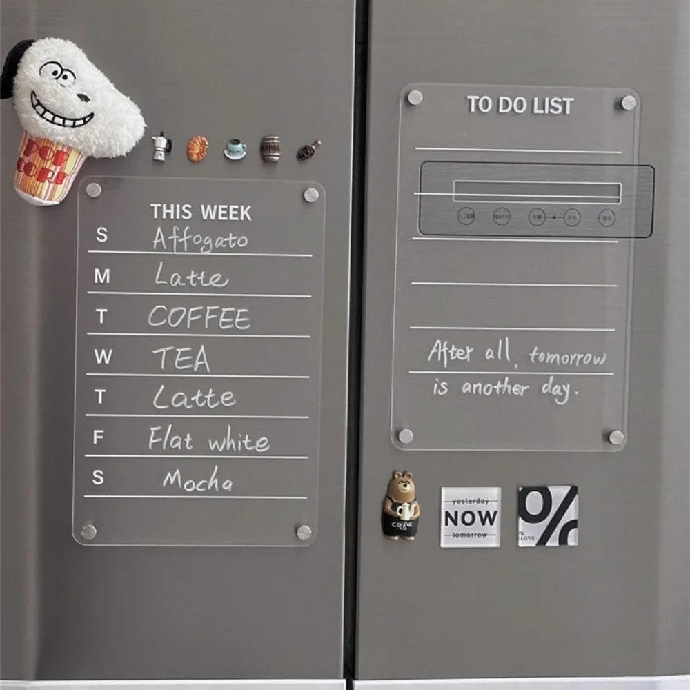 Акриловая магнитная календарная доска