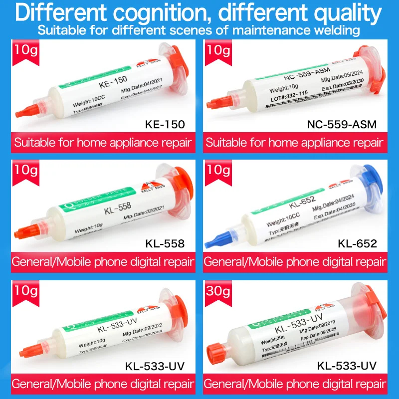 Паста 100% оригинал kellyshun bga pcb - Фотография_3