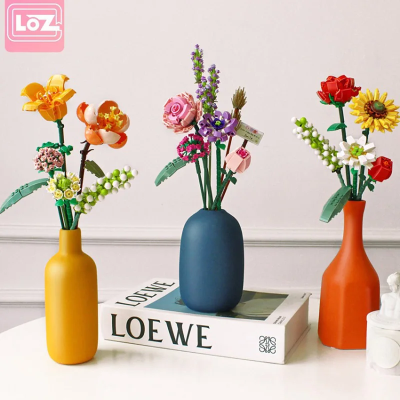 Loz цветы diy украшения строительные - Фотография_6