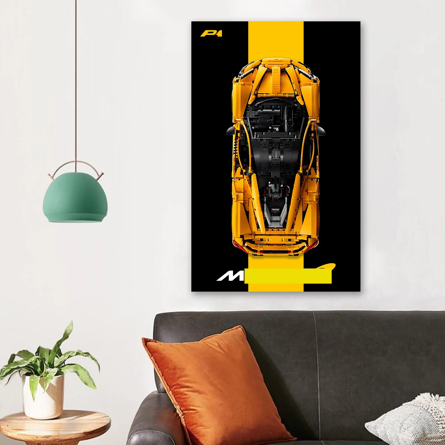 Настенный постер с принтом высокой