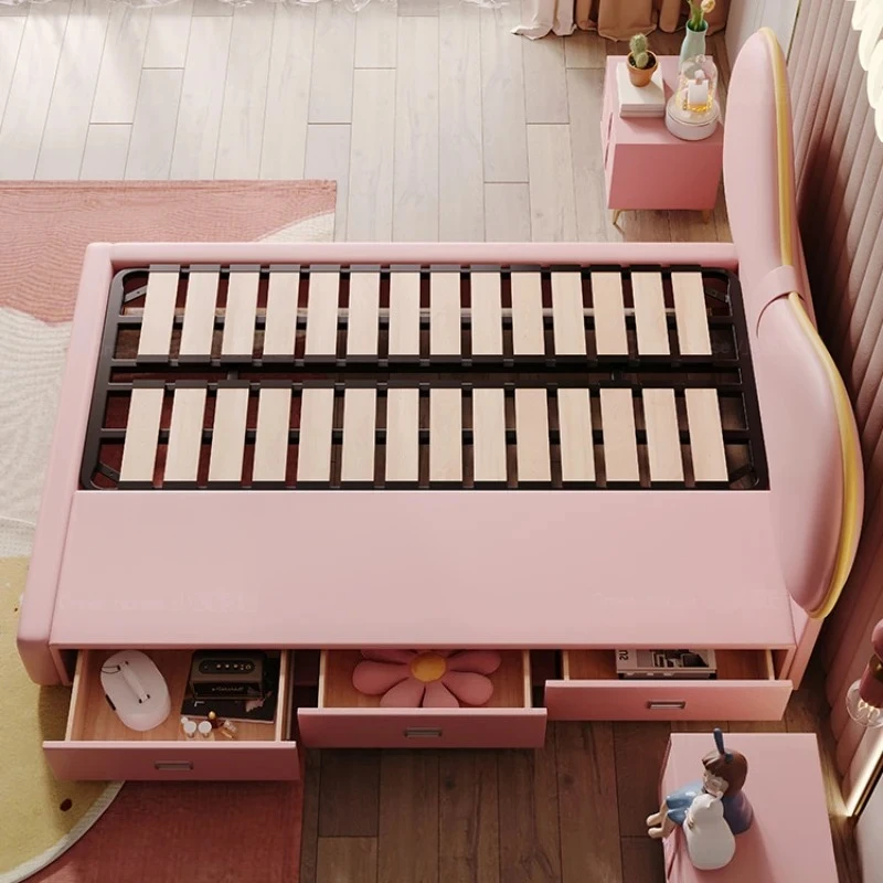 Роскошная детская кровать принцессы для девочек - Фотография_4