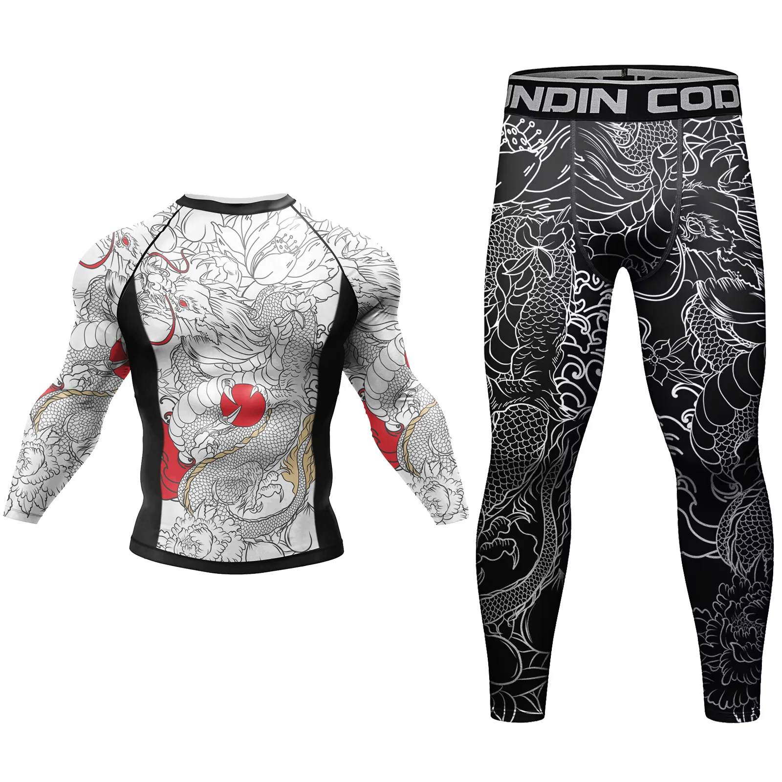 Мужской спортивный костюм mma no - Фотография_3