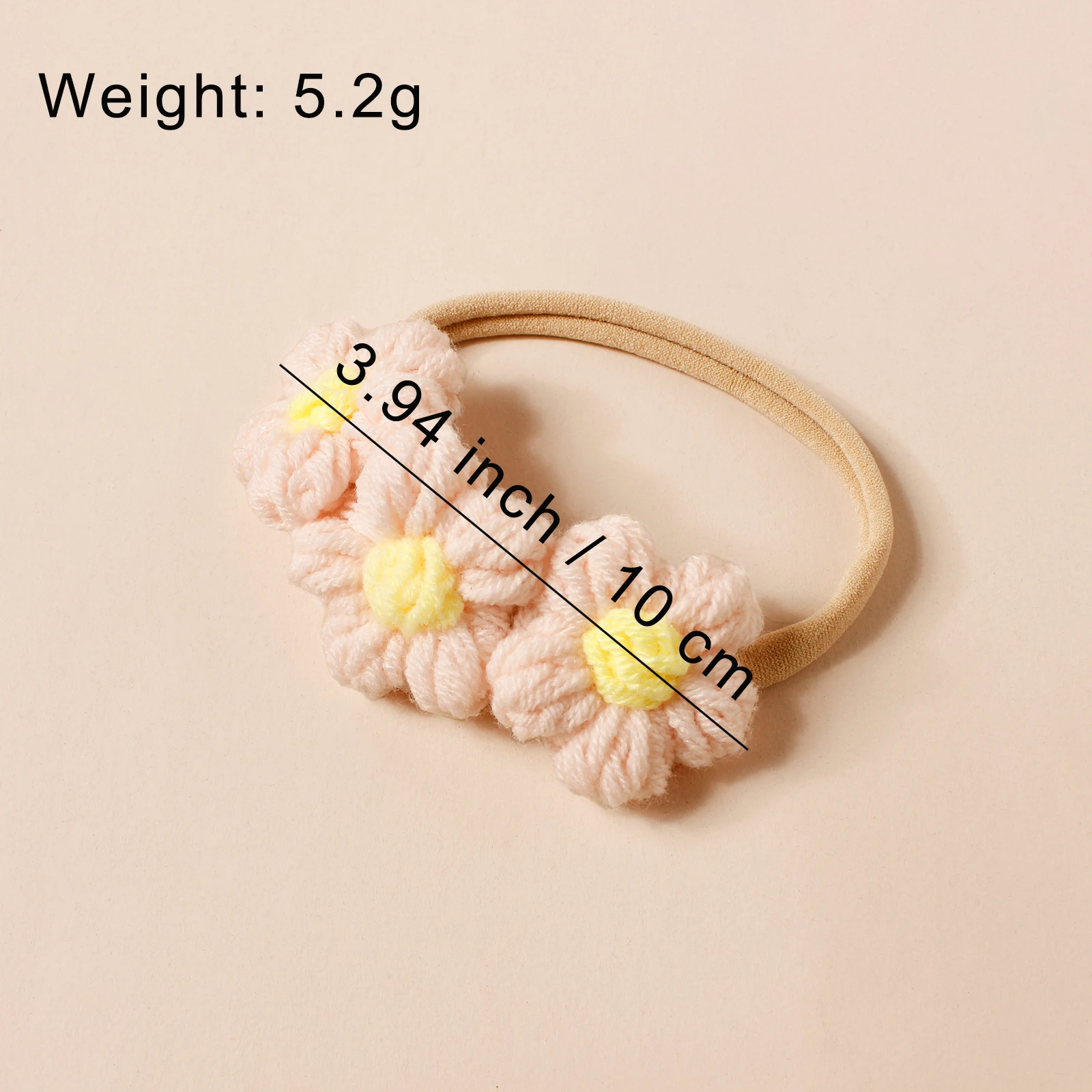 Нейлоновые детские повязки на голову для девочек - Фотография_4