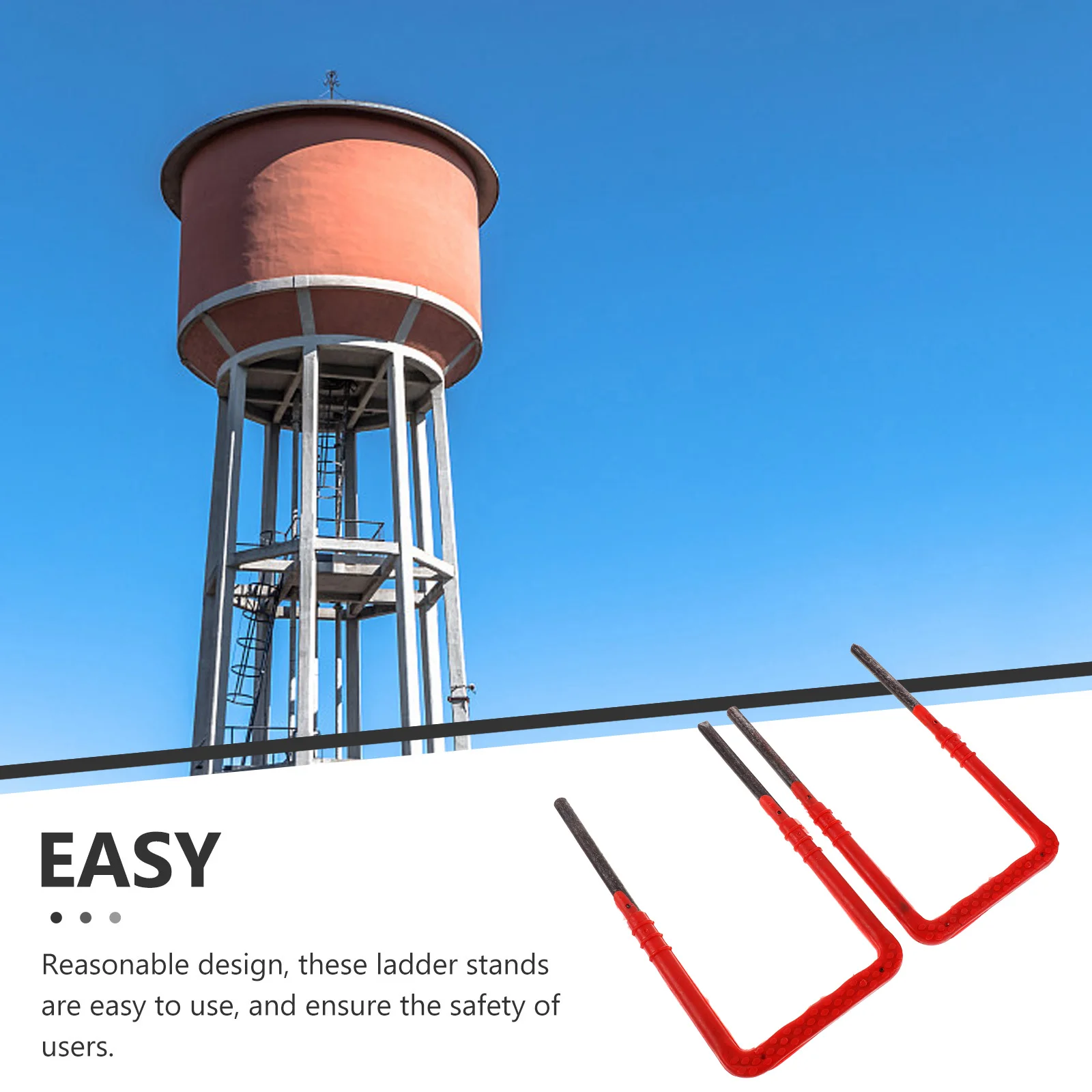 Пластиковая стальная лестница для восхождения - Фотография_4