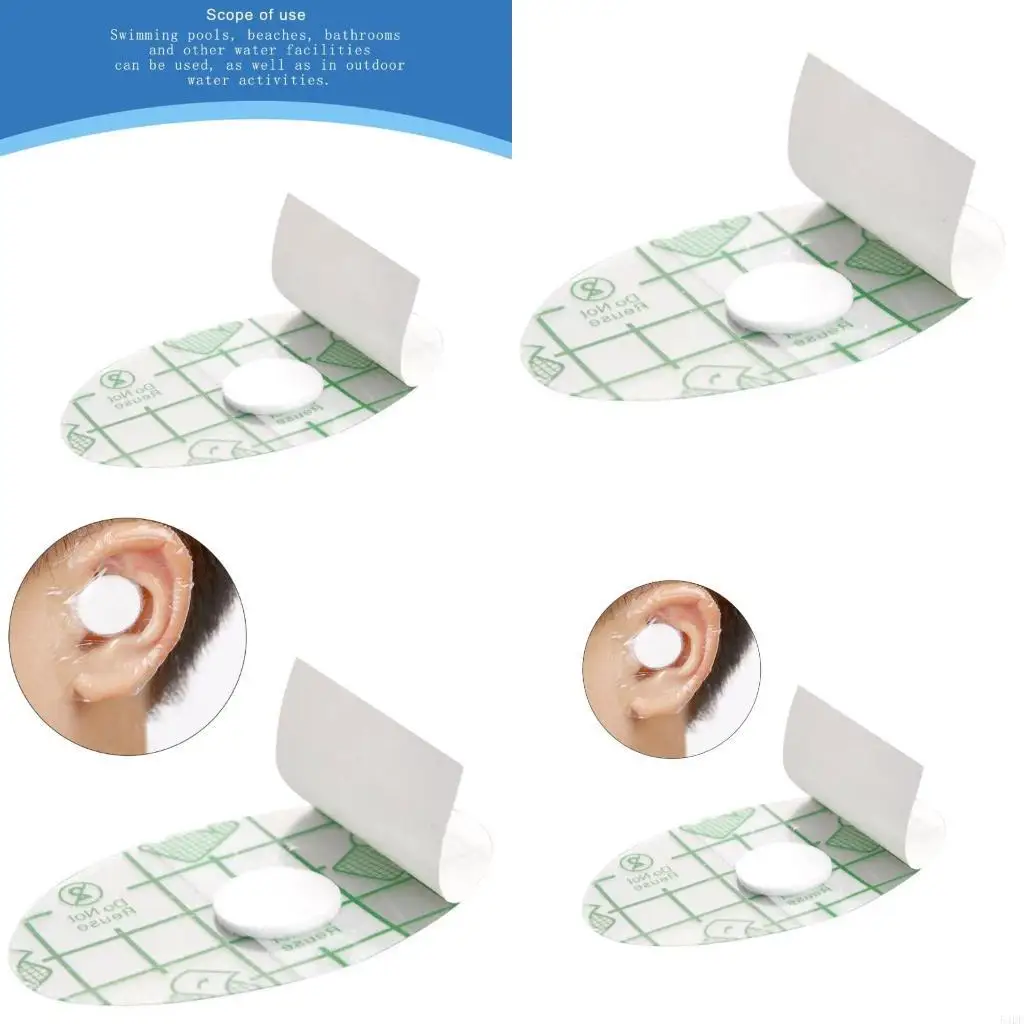 54df модернизированные водонепроницаемые чехлы для ушей для детей