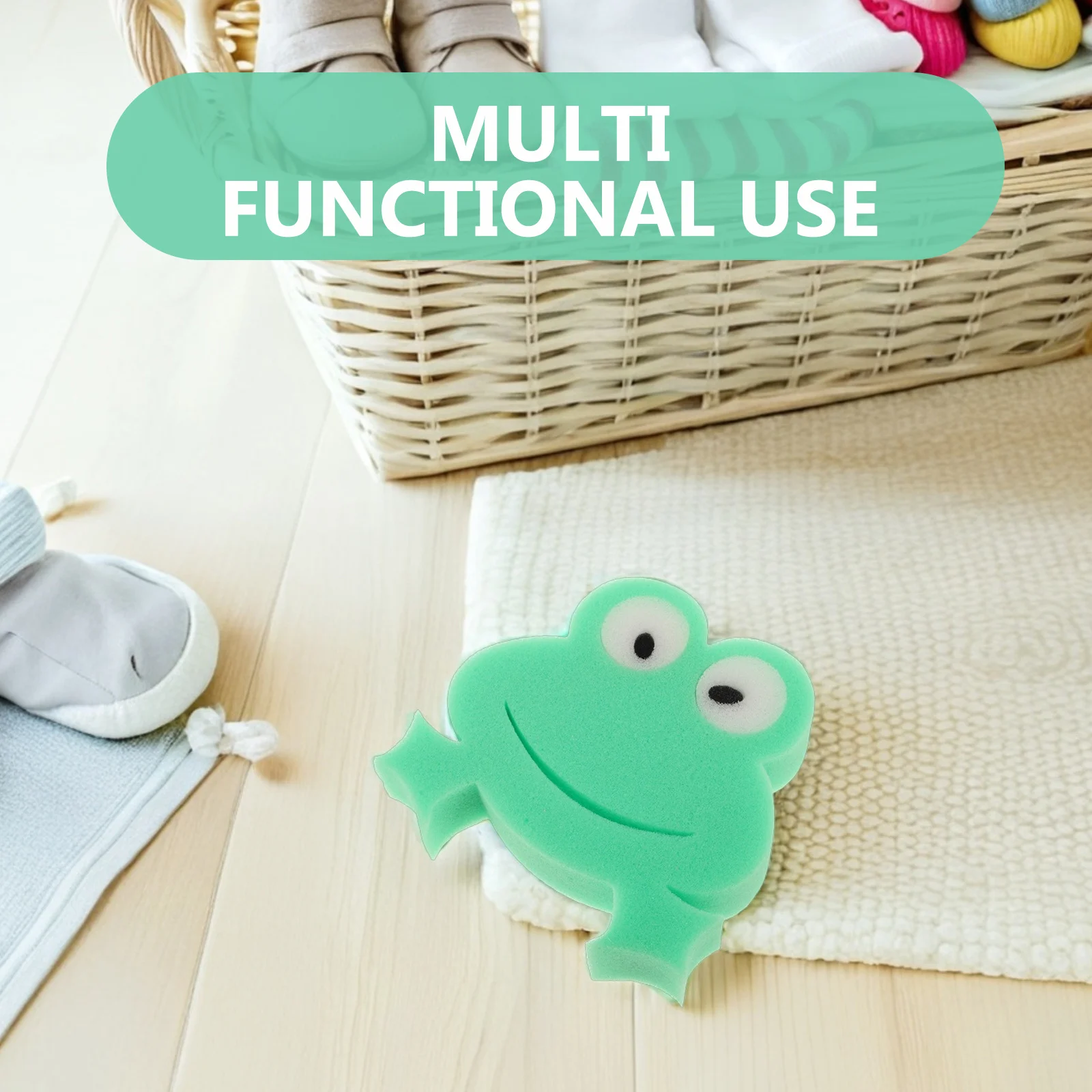 Креативная губка для ванны с лягушкой - Фотография_6