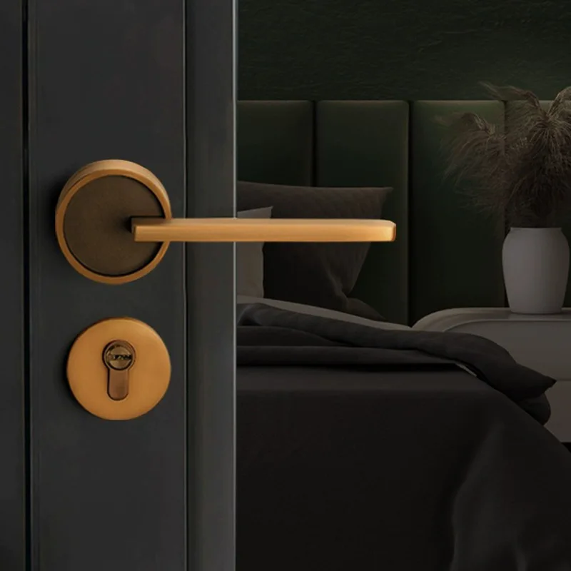 Бронзовый дверной замок - Фотография_2