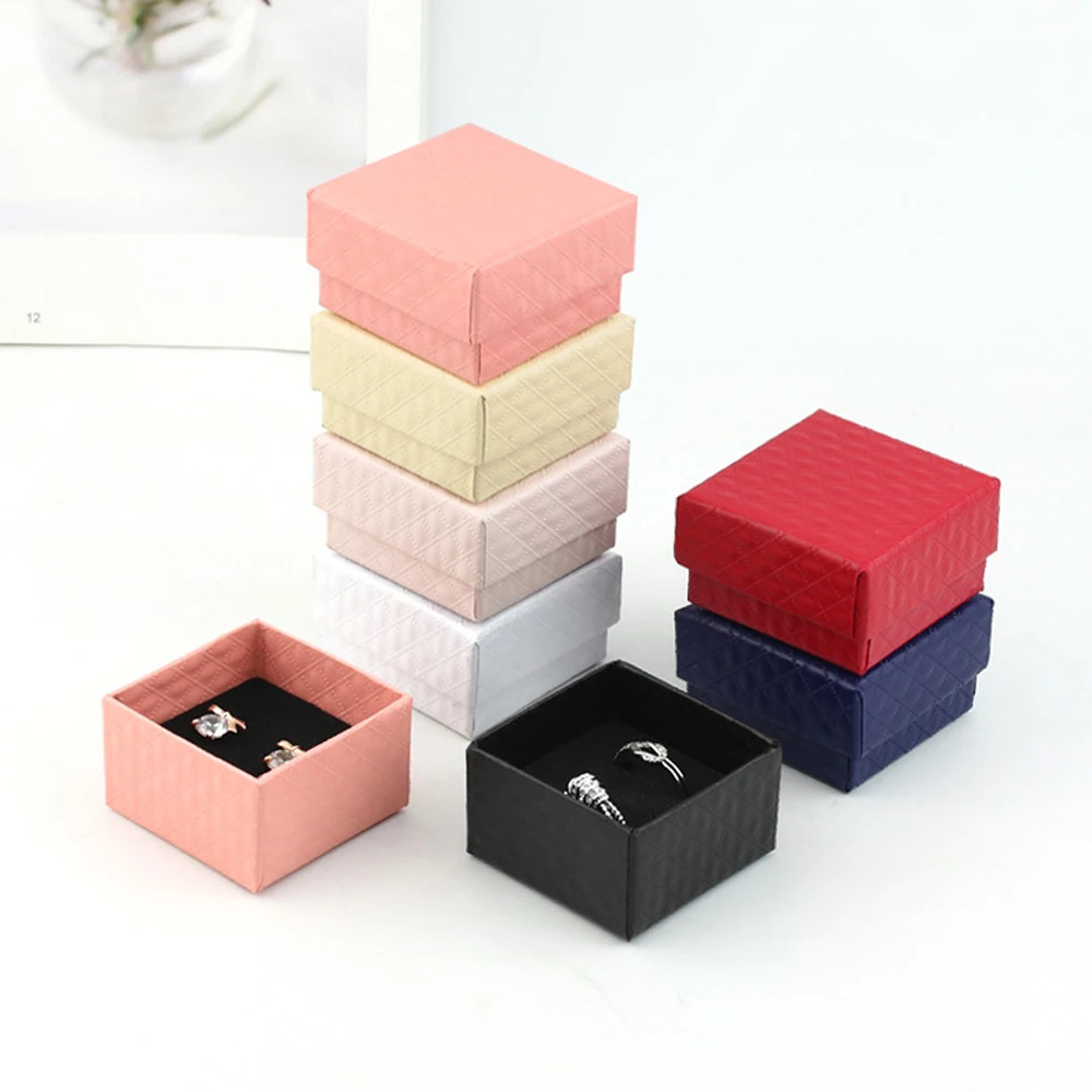 5x5x3 см подарочная коробка для ювелирных изделий - Фотография_3