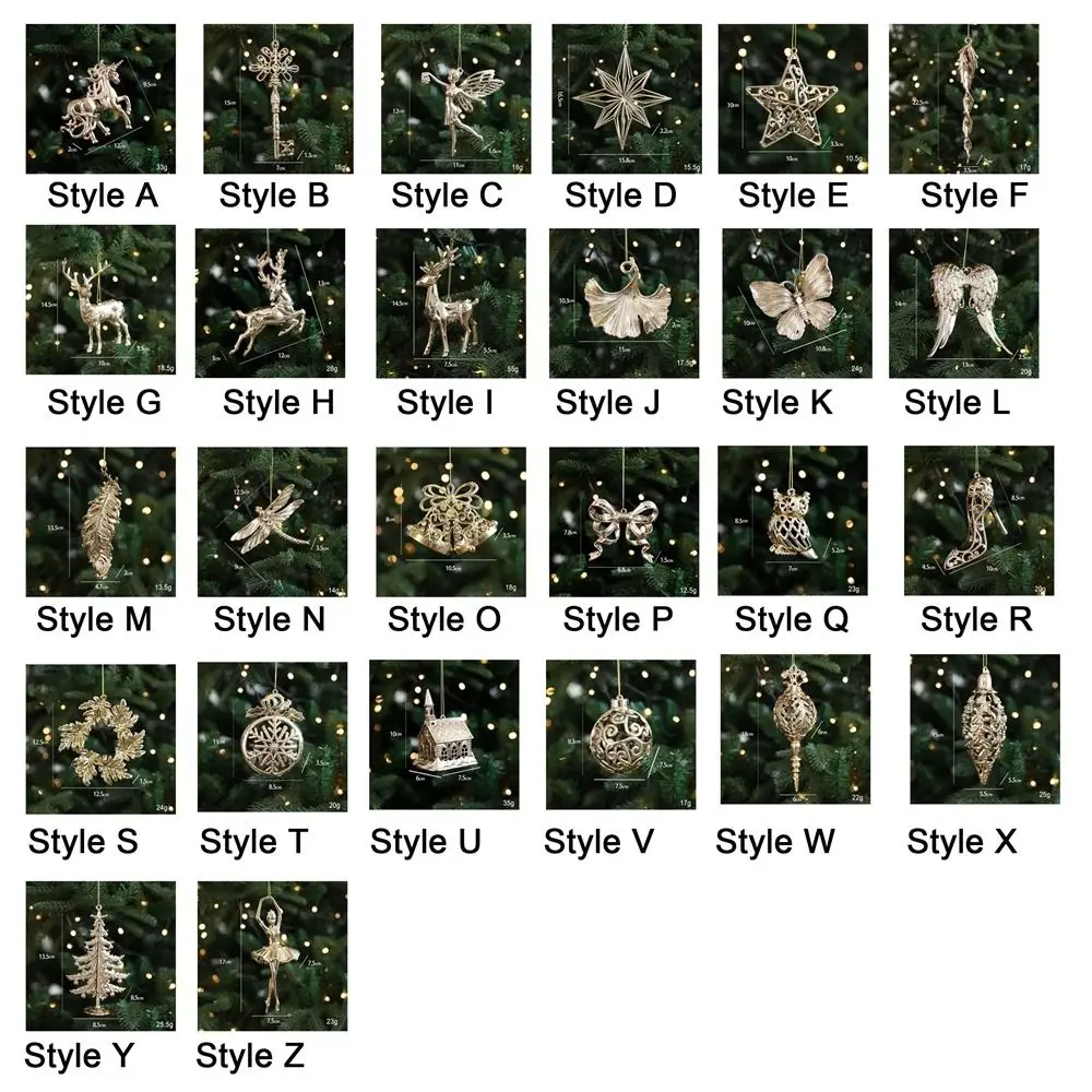 Пластиковый рождественский позолоченный - Фотография_4