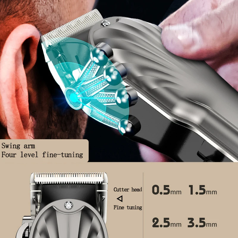 Профессиональный мужской триммер для волос - Фотография_3