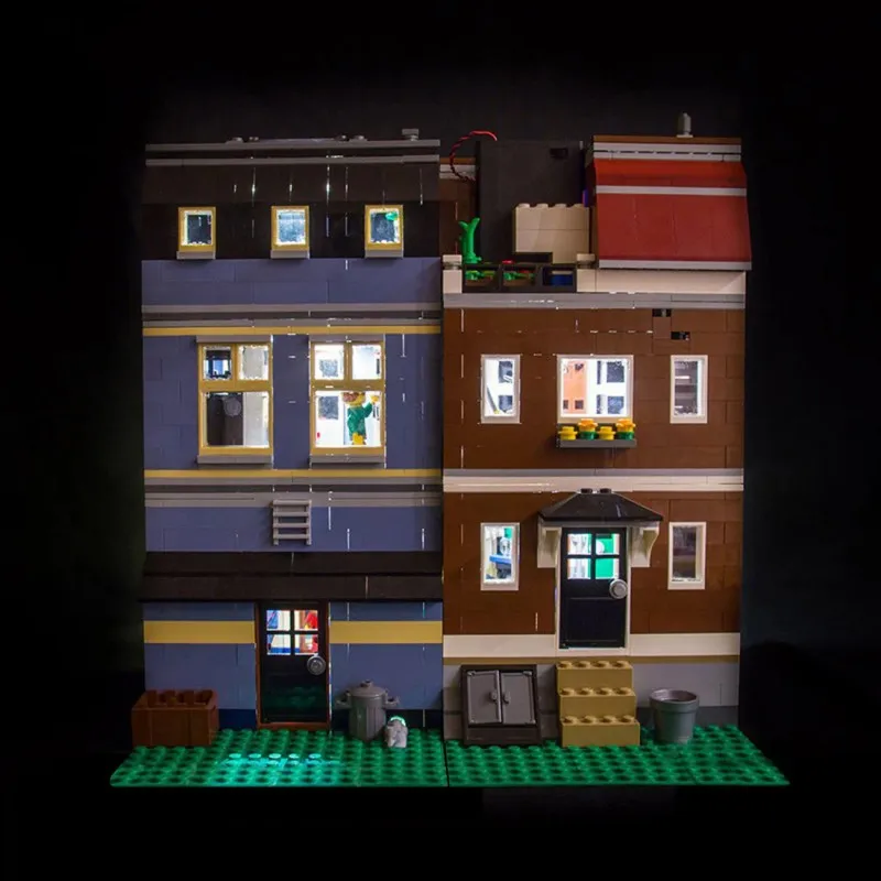 Набор светодиодных фонарей maxcxt для lego 10218 - Фотография_3