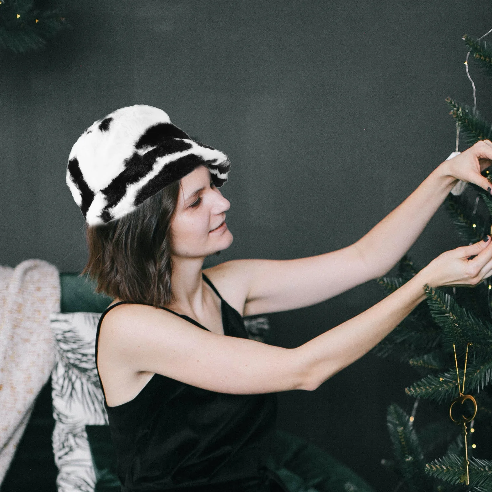 Шапки с коровьим принтом - Фотография_6