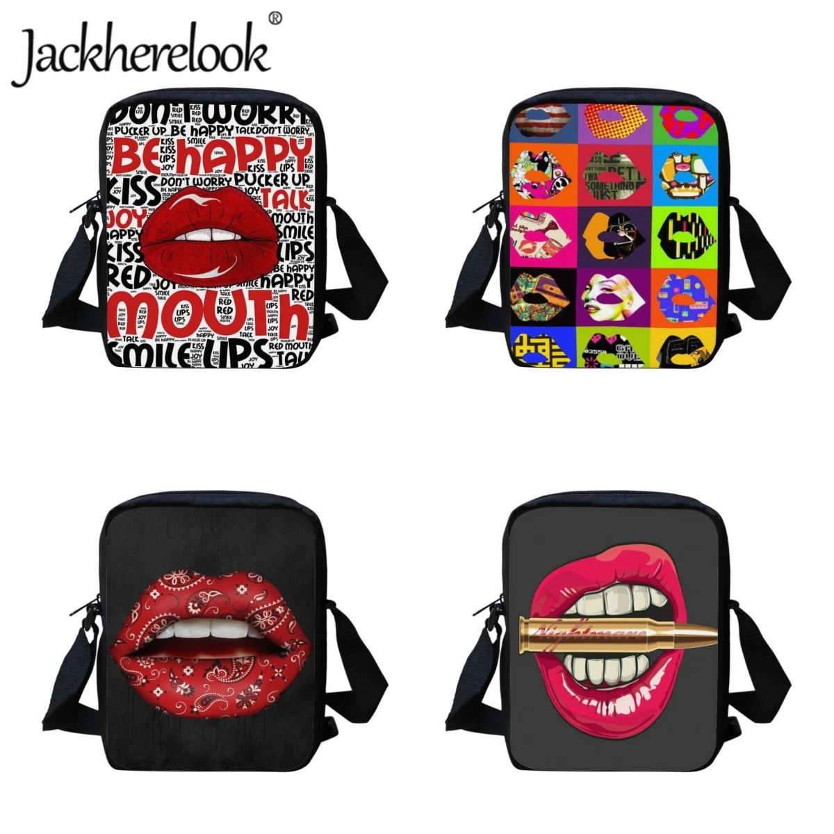Jackherelook модная сумка-мессенджер