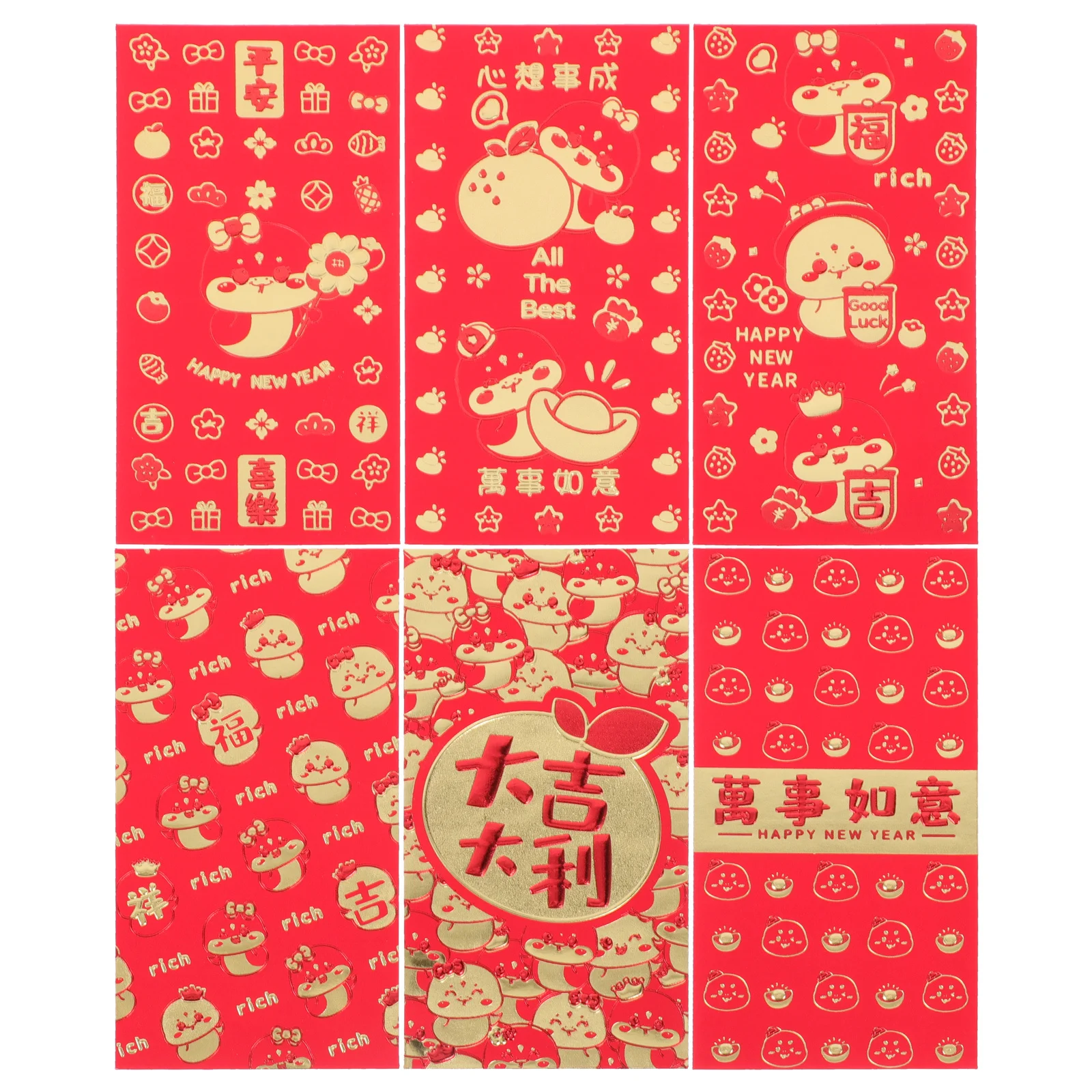 2025 змеиный год красные конверты - Фотография_4