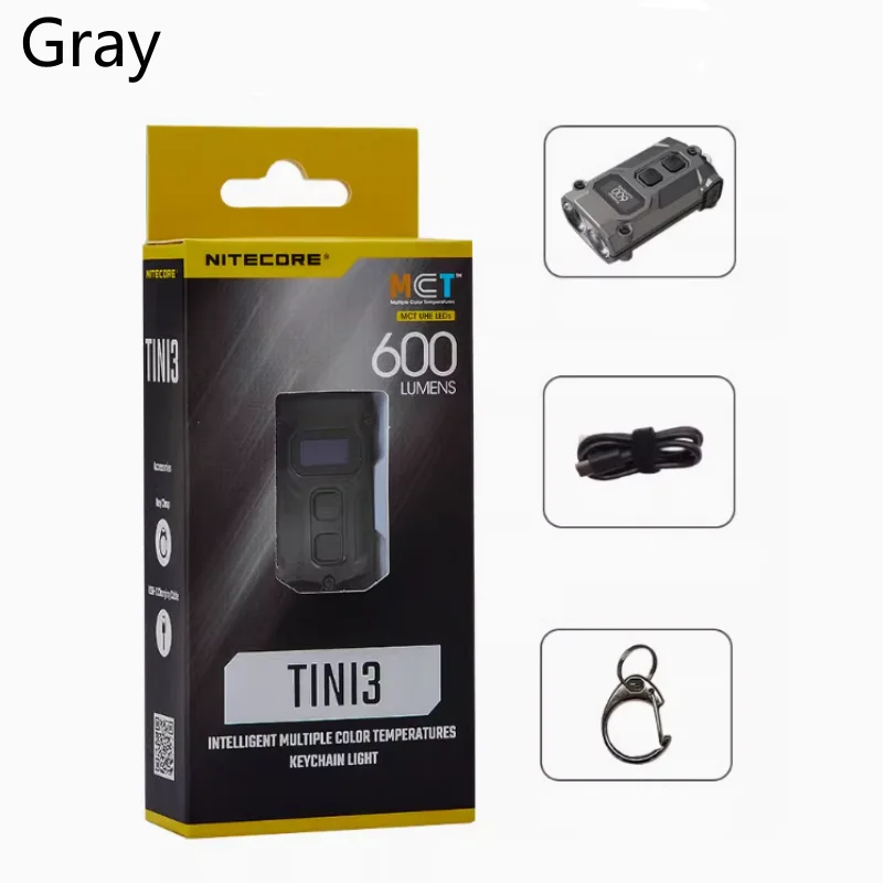 Nitecore tini3 mct металлический - Фотография_5