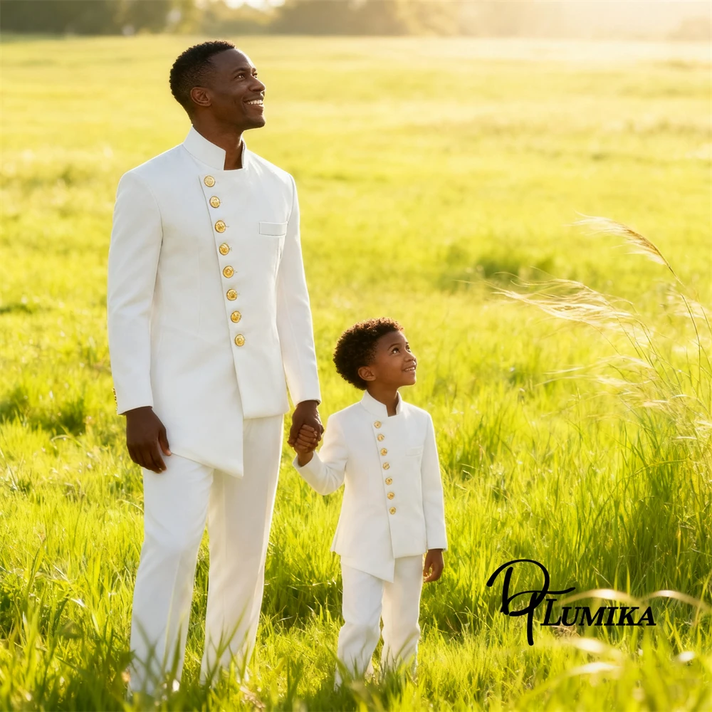 Dtlumika костюм из двух предметов для мужчин и детей - Фотография_2