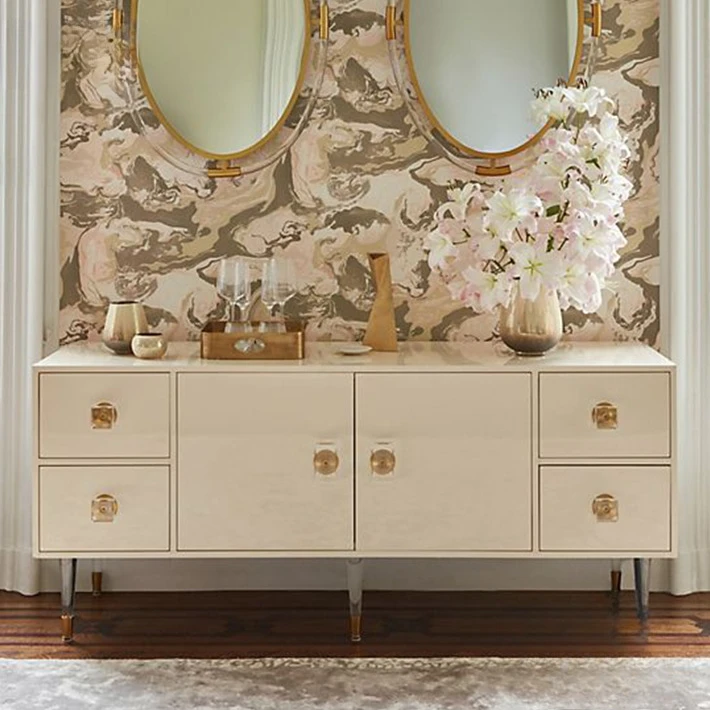 Скандинавский домашний шкаф для украшения - Фотография_5