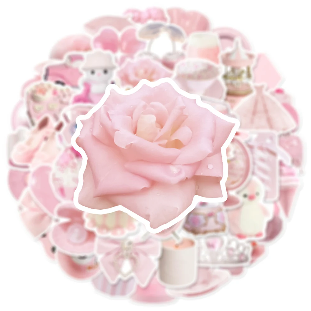 Милые розовые фотообои в стиле ins - Фотография_4