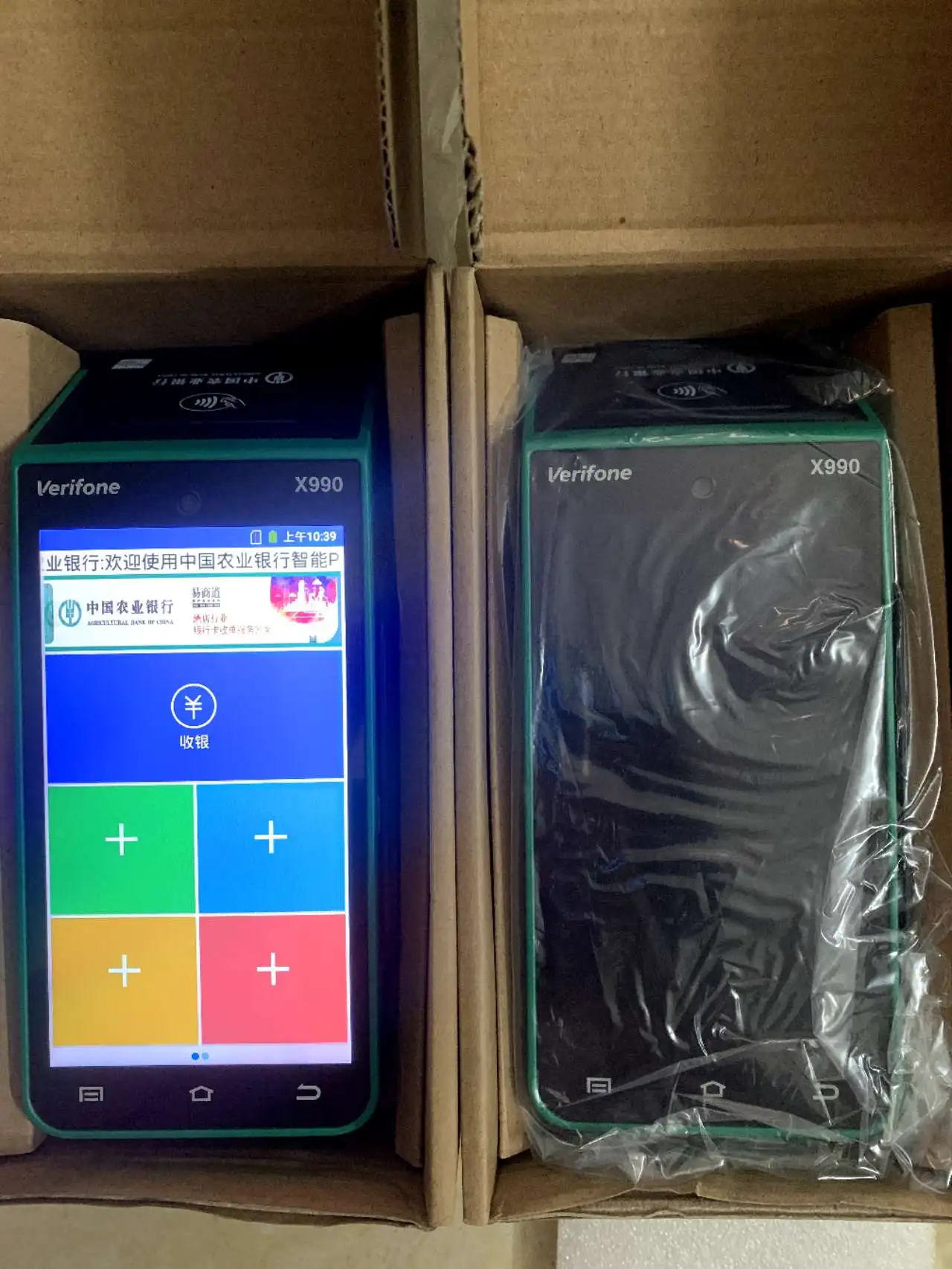 Verifone x990 pos android с китайским