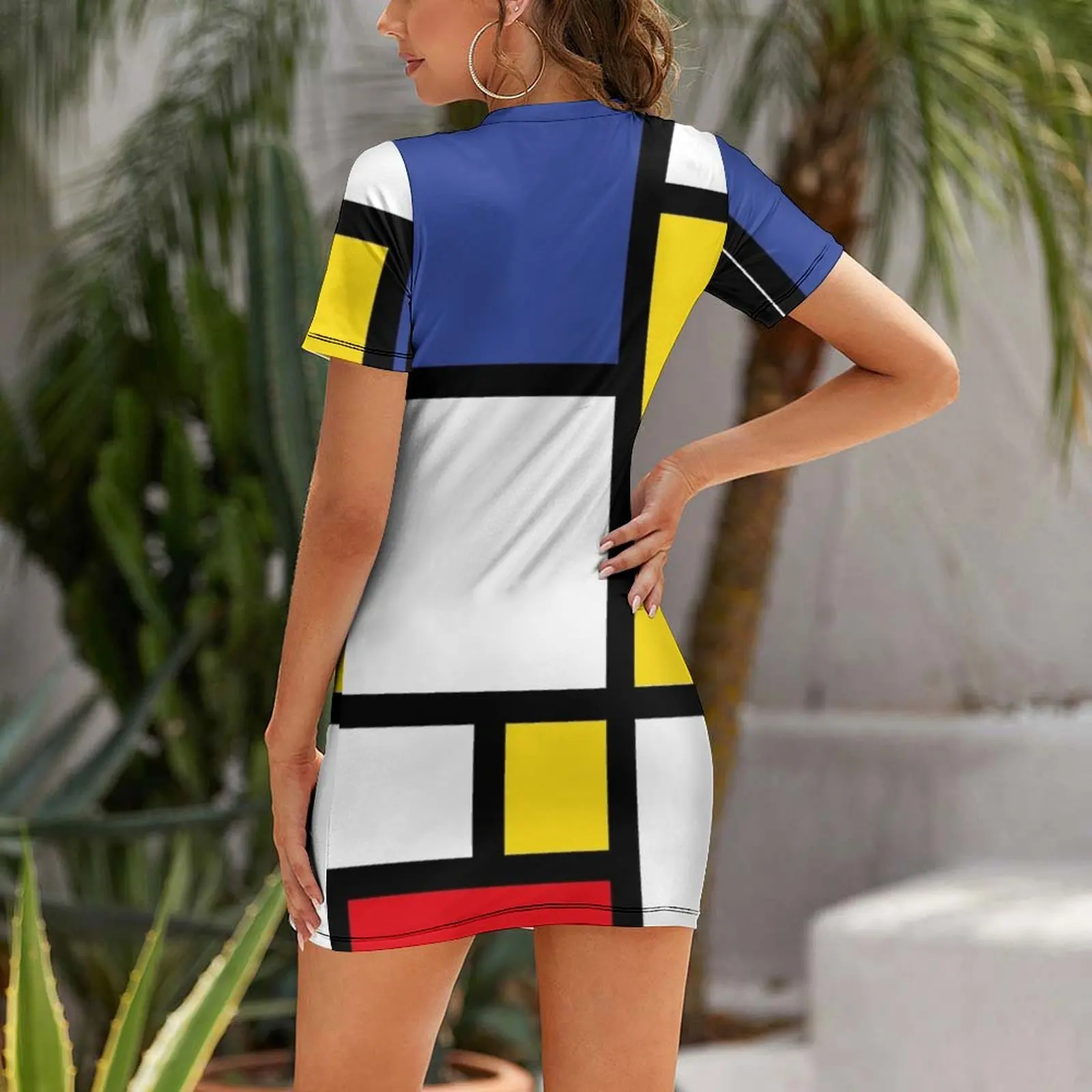 Mondrian minimalist de stijl современное - Фотография_2