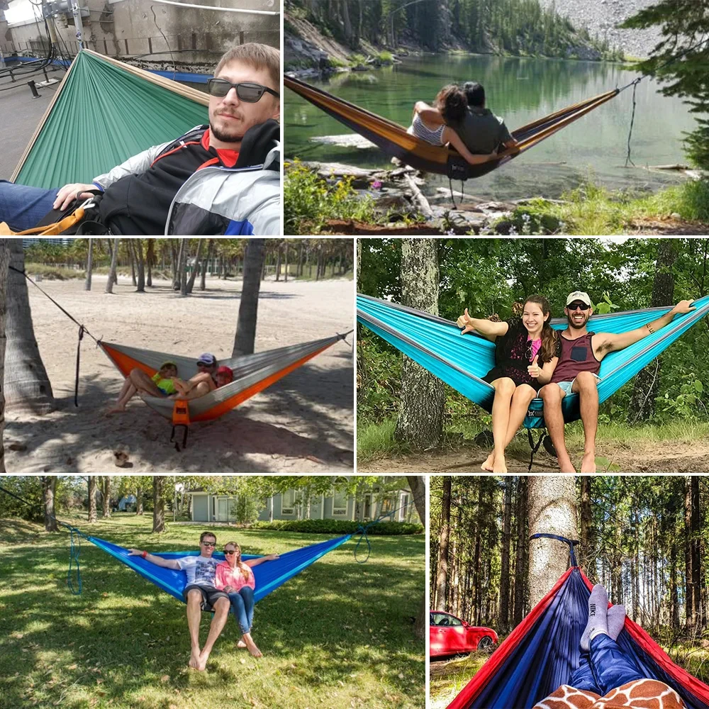 Обновленный туристический гамак для кемпинга - Фотография_6