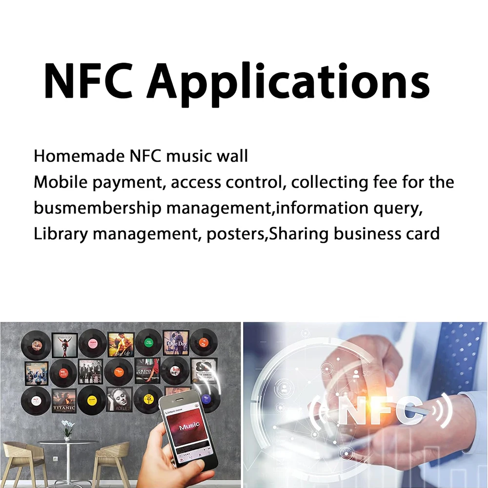 Nfc-тег ntag216 nfc-наклейка для - Фотография_3