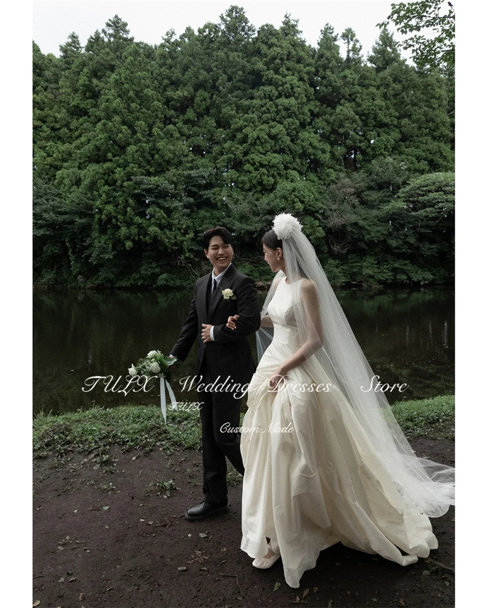 Tulx простая тафта длиной до пола - Фотография_3