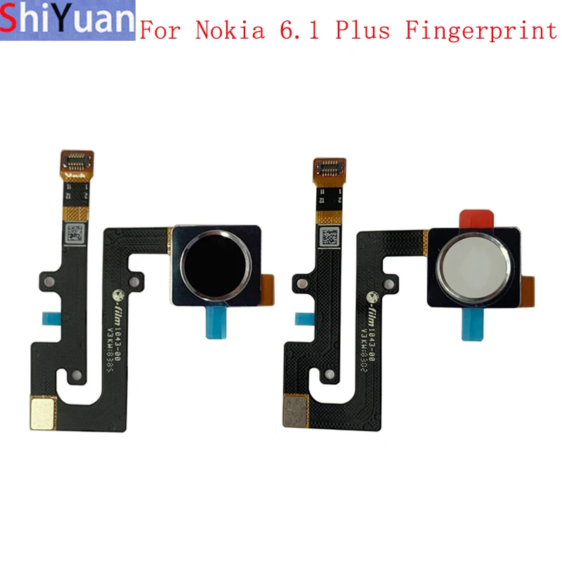 Сенсор отпечатков пальцев кнопка домой гибкий кабель лента для nokia 6