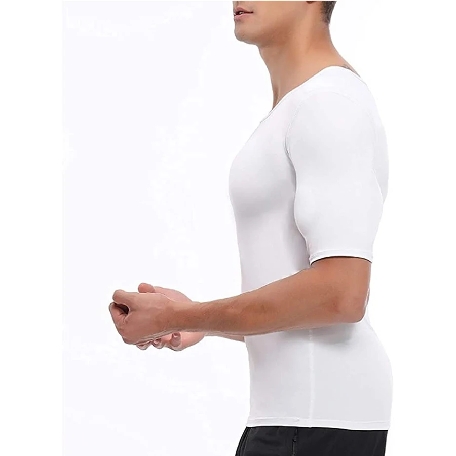 Мужская шейпер, рабочая рубашка - Фотография_3